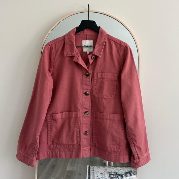Madewell Garment-Dyed Ashwood Chore Coat Vintage Quartz - Picture 1 of 4